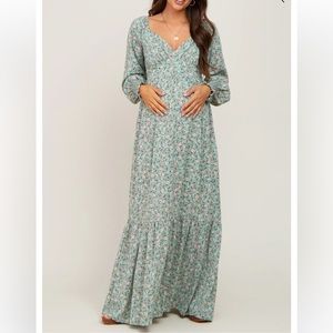 Pinkblush Maternity Long Sleeve Dress
